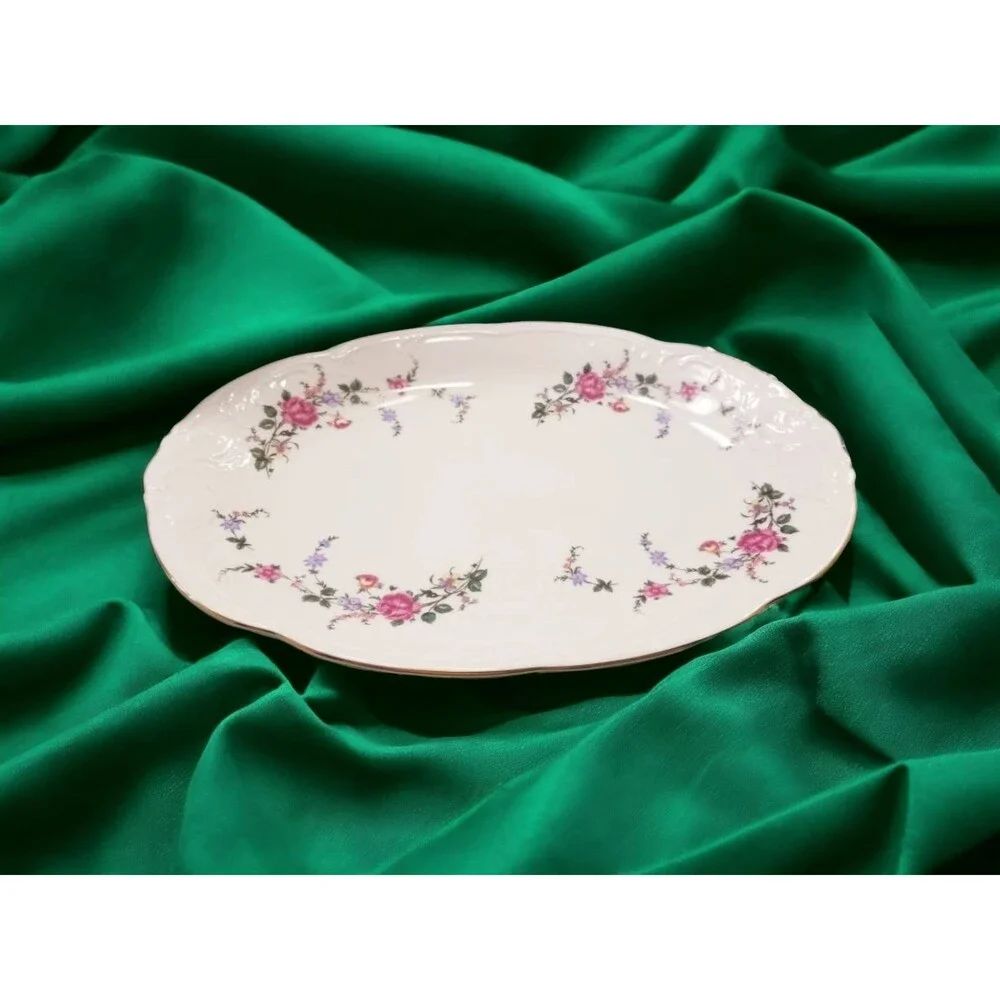 Large Vintage Wawel Poland Royal Vienna Collection China Serving Dish